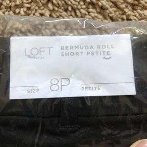 NWT Navy Loft Outlet Bermuda Short 8P